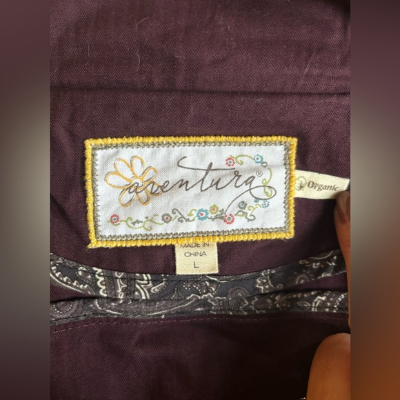 Aventura Women's Purple Jacket size L - Picture 7 of 7